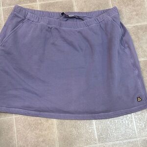Teddy Fresh Blue Skater Mini Skirt Athletic Casual
